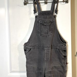 Dovetail Freshley Overalls | Gray Canvas | 16/32